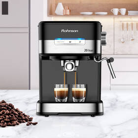 Espresso Rohnson R-989 černé/stříbrné

 obrázek produktu 10 z 10
