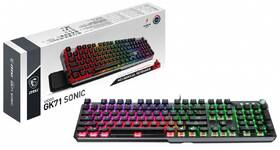 Klávesnice MSI Vigor GK71 Sonic, US černá/šedá

 obrázek produktu 4 z 4