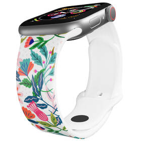 Řemínek Mi-Band na Apple Watch 38/40/41 mm - motiv Džungle, bílý 

 obrázek produktu 2 z 3