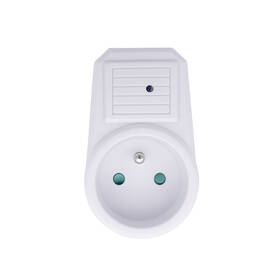 Přepěťová ochrana Solight PO20 1 zásuvka bílá barva
