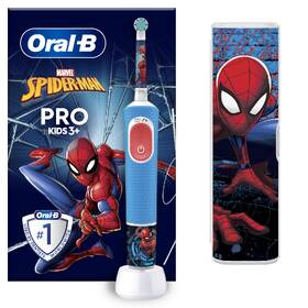 Zubní kartáček Oral-B Pro Kids Spiderman 3+ 

 obrázek produktu 4 z 8