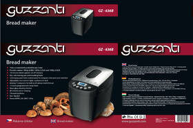 Domácí pekárna Guzzanti GZ 636B černý

 obrázek produktu 2 z 2