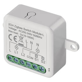 Modul EMOS GoSmart spínací IP-2104SZ, ZigBee, 2-kanálový 

 obrázek produktu 3 z 17
