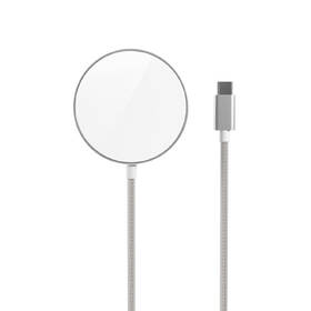 Bezdrátová nabíječka Epico UltraBase Qi2 Mag+ stříbrná

 obrázek produktu 1 z 4