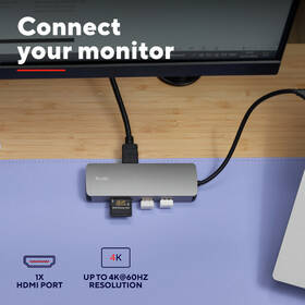 USB Hub Trust Dalyx 8v1 USB-C šedý

 obrázek produktu 14 z 16