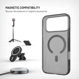 Kryt na mobil FIXED TPU gelový MagStory s podporou MagSafe na Apple iPhone 17 Pro Max černý

 obrázek produktu 2 z 5