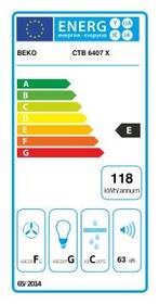 Odsavač par Beko CTB 6407 X nerez

 obrázek produktu 1 z 2