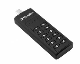 USB Flash Verbatim Keypad Secure, 128GB USB-C černý

 obrázek produktu 2 z 9