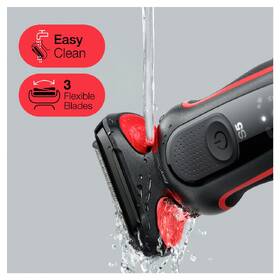 Holicí strojek Braun 51-R1000s Red 

 obrázek produktu 3 z 7