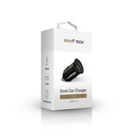Adaptér do auta RhinoTech LITE MINI 2× USB-A, 24W černý

 obrázek produktu 2 z 3