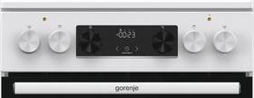 Sklokeramický sporák Gorenje GEC5C61WG bílá barva
