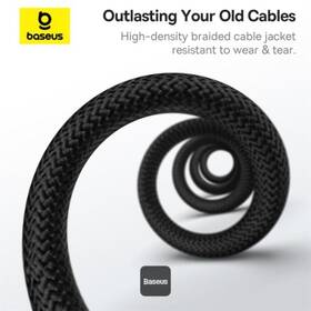 Kabel Baseus Tungsten Gold USB-C/USB-C, magnetický, 1m černý

 obrázek produktu 4 z 9