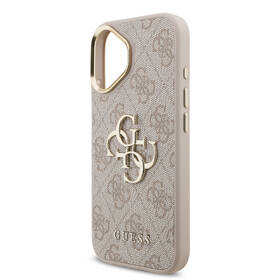 Kryt na mobil Guess PU Leather 4G Metal Logo Gold Frame MagSafe na Apple iPhone 17 růžový

 obrázek produktu 5 z 7