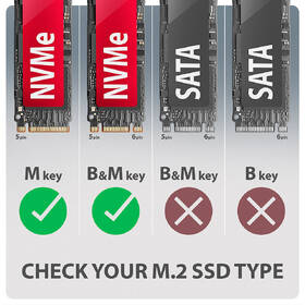 Externí rámeček Axagon ARMORED box, USB-C 20Gbps - M.2 NVMe SSD černý

 obrázek produktu 9 z 9