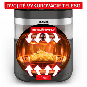 Fritéza horkovzdušná Tefal Easy Fry Infrared EY8328E0, 7 l šedá

 obrázek produktu 5 z 8