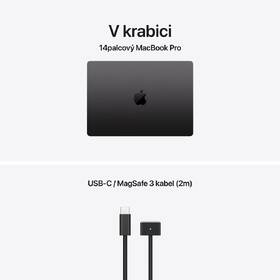 Notebook Apple 14" M5 Pro 18× CPU 20× GPU, 24 GB, 2 TB - vesmírně černý CZ 

 obrázek produktu 8 z 8