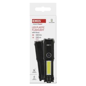 Svítilna EMOS LED NABÍJECÍ, 150lm, 1 200 mAh černá

 obrázek produktu 2 z 6