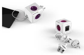 Cestovní adaptér Powercube ReWirable USB + Travel Plugs fialový

 obrázek produktu 8 z 12