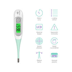 Teploměr TrueLife Care T3 

 obrázek produktu 2 z 10