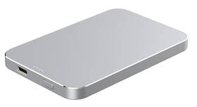 Powerbanka ER Power MagSafe 5000mAh stříbrná barva
