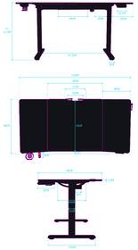 Herní stůl ULTRADESK LEVEL V2 

 obrázek produktu 9 z 10