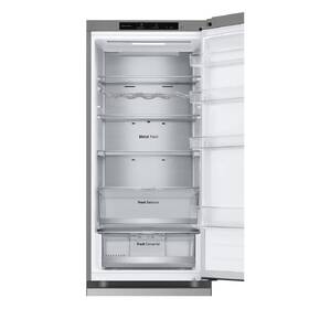 Chladnička s mrazničkou LG GBV7280BPY stříbrná barva
