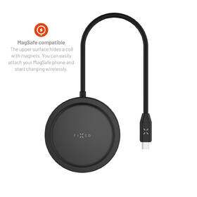 USB Hub FIXED MagHUB, 7-portový, s bezdrátovým nabíjením černý

 obrázek produktu 3 z 9