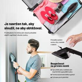 Ruční napařovač oděvů Lauben Handheld Steam Iron 1950BC černý

 obrázek produktu 13 z 16