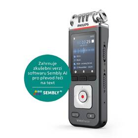 Diktafon Philips DVT6115 černý/stříbrný

 obrázek produktu 5 z 5