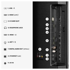 Televize Hisense 55A6S 

 obrázek produktu 8 z 10