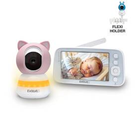 Dětská elektronická chůva Evolveo Baby Monitor N5 (CAM-5-P) růžová

 obrázek produktu 1 z 10