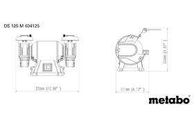 Kotoučová bruska Metabo DS 125 M 604125000 

 obrázek produktu 4 z 4