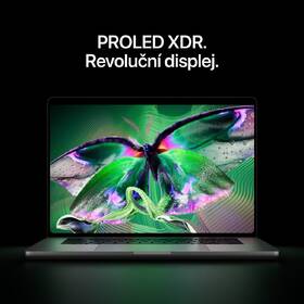 Notebook Apple 16" PROLED XDR M5 Max 18×CPU 32×GPU, 36 GB, 2 TB - stříbrný CZ 

 obrázek produktu 2 z 8