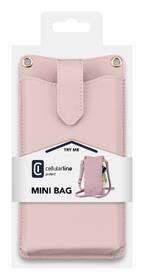 Pouzdro na mobil CellularLine Mini Bag na krk růžové

 obrázek produktu 3 z 3