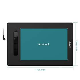 Grafický tablet XPPen Star G960S černý

 obrázek produktu 1 z 4