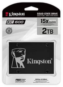 SSD Kingston KC600 2048GB SATA 

 obrázek produktu 2 z 2