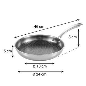 Pánev Tescoma 24 cm stříbrná

 obrázek produktu 2 z 5