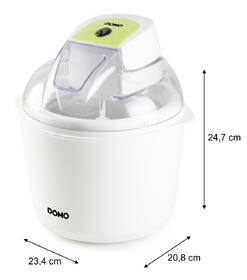Zmrzlinovač Domo DO9304I bílý

 obrázek produktu 1 z 19