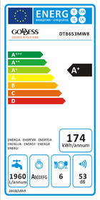 Myčka nádobí Goddess DTB653MW8 bílá

 obrázek produktu 1 z 4