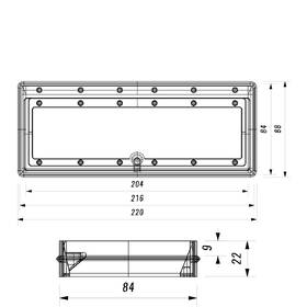 Zpětná klapka Faber Zpětná klapka HPK 220x90 pachutěsná 

 obrázek produktu 3 z 3