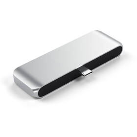 USB Hub Satechi USB-C Mobile Pro Hub (HDMI 4K,1x Jack 3,5mm,1x USB 3.0,1x USB-C) stříbrný

 obrázek produktu 1 z 8