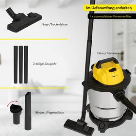 Průmyslový vysavač Clatronic BS 1313 žlutý/nerez

 obrázek produktu 10 z 10