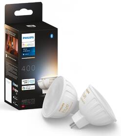 Chytrá žárovka Philips 5,1 W, MR16, GU5,3, White Ambiance, 2 ks 

 obrázek produktu 5 z 6