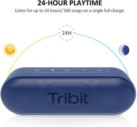 Přenosný reproduktor Tribit XSound Go modrý

 obrázek produktu 4 z 6