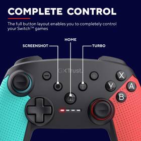 Gamepad Trust GXT 1246B Muta pro Nintendo Switch červený/modrý

 obrázek produktu 6 z 8