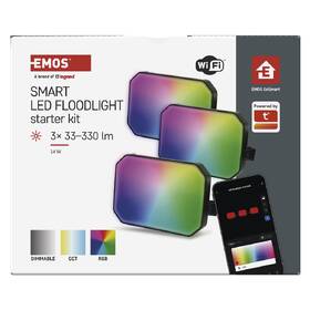 Reflektor EMOS GoSmart, 14 W, Start sada RGB (3 ks) černý

 obrázek produktu 6 z 8