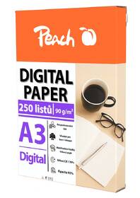 Papíry do tiskárny Peach Digital A3 90g - 250 listů 

 obrázek produktu 1 z 2
