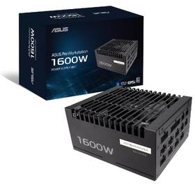 Zdroj Asus Pro WS 1600W Platinum, 80 Plus Platinum, ATX 3.1 černý

 obrázek produktu 9 z 10