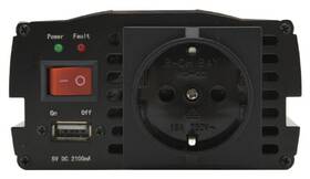 Měnič napětí Compass 12/230V 600W + USB 

 obrázek produktu 3 z 7