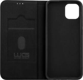 Pouzdro na mobil flipové WG Duet na Motorola Edge 30 Neo černá barva
